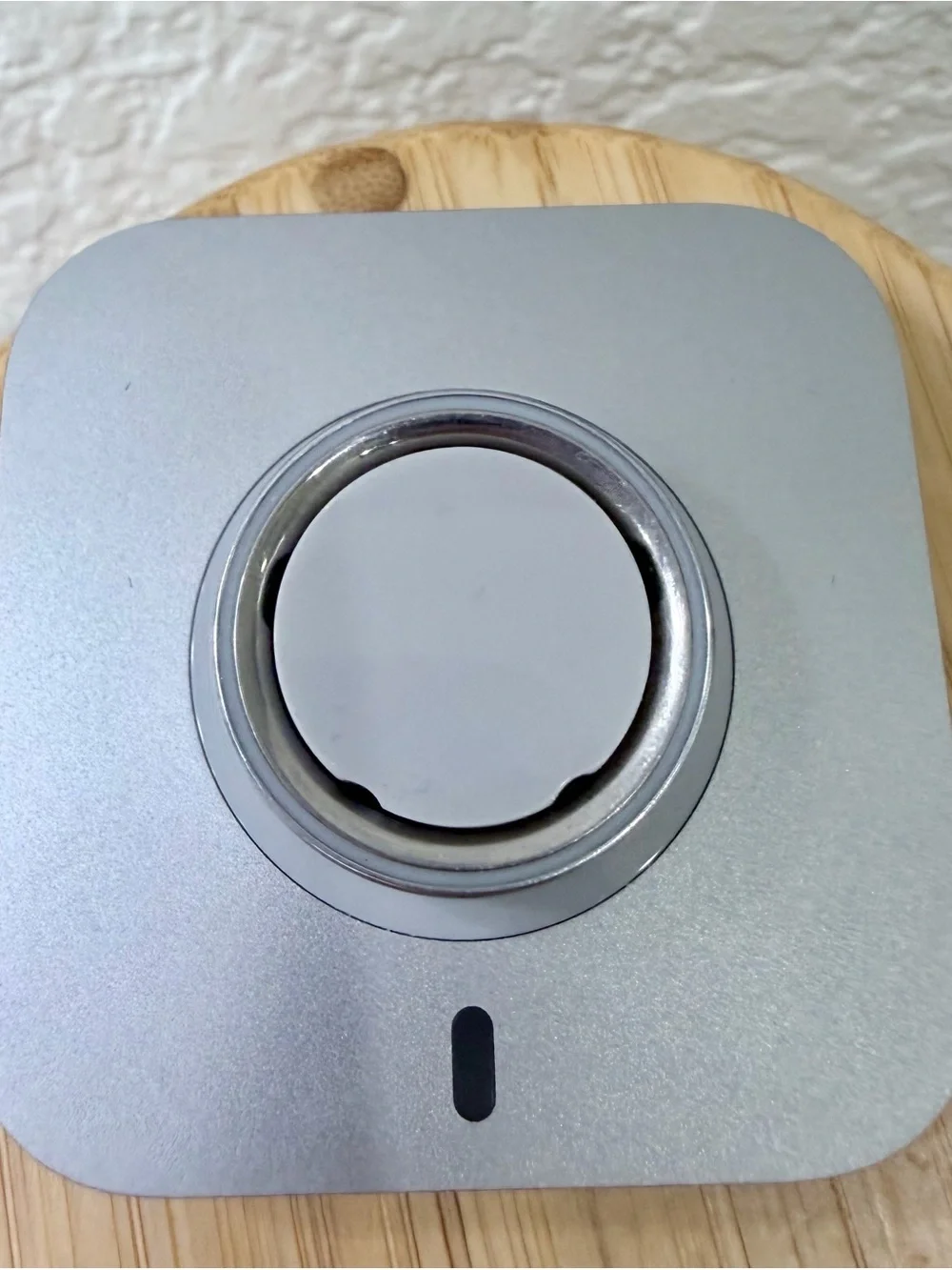 Oura Silver Ring Size 8 with Charging Dock and USB-C Cable